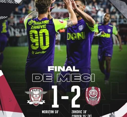 Rapid este ciuca bătăilor! A pierdut și cu CFR Cluj, iar tensiunea este la cote uriașe în Giulești