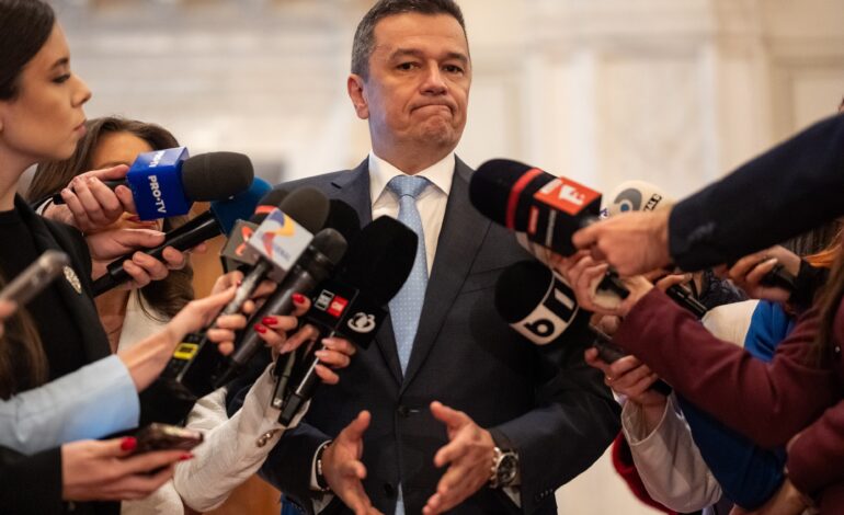 Sorin Grindeanu îl compară pe premierul interimar cu Călin Georgescu: „România înseamnă mai mult decât Ilie Bolojan”