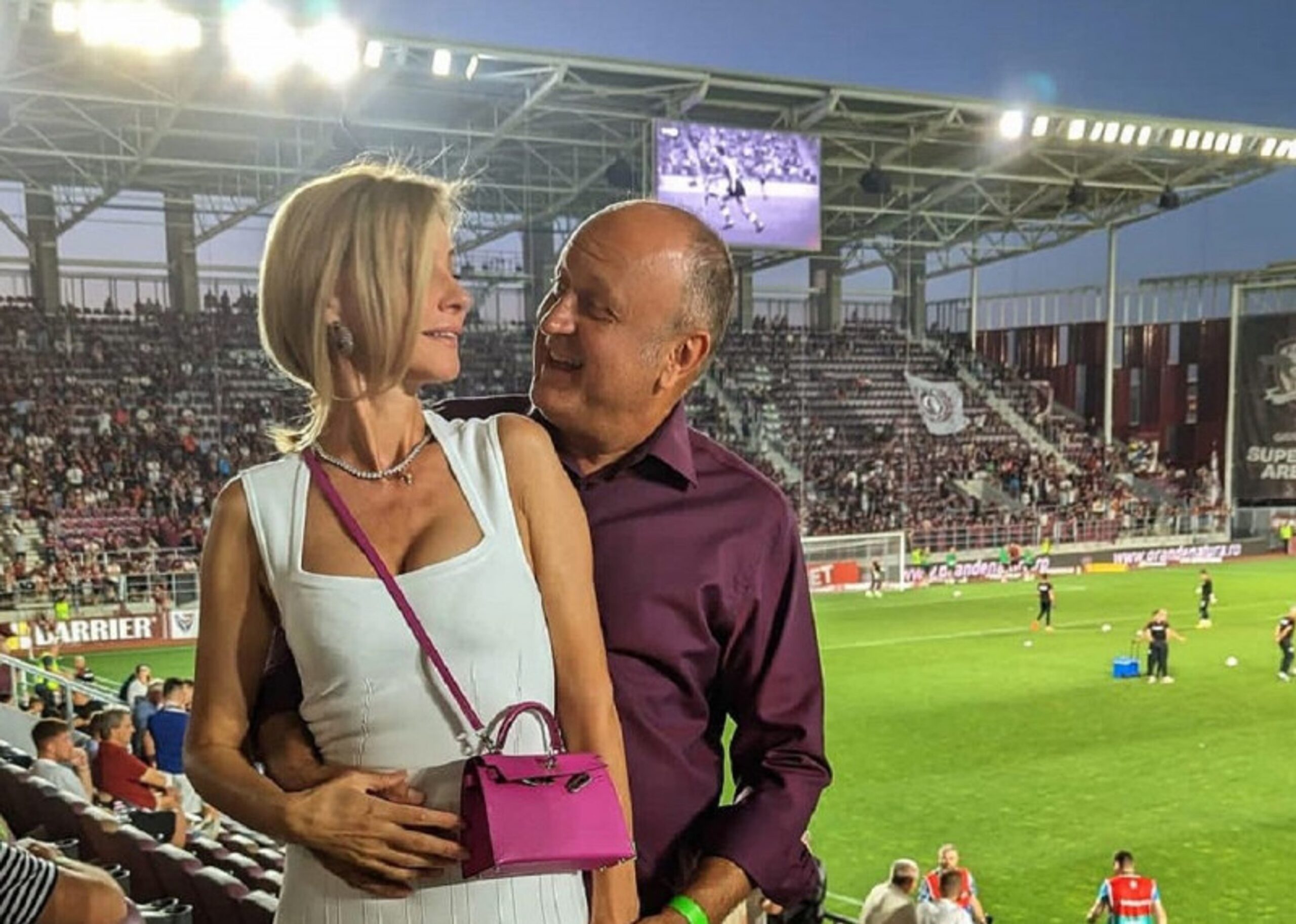 Diana Șucu își imaginează cum ar fi fost cu Cristian Chivu la Rapid. Soțul său l-a preferat însă pe un idol al galeriei