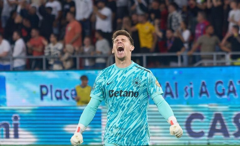Universitatea Craiova a demarat discuțiile pentru transferul lui Ștefan Târnovanu. Mihai Rotaru confirmă interesul