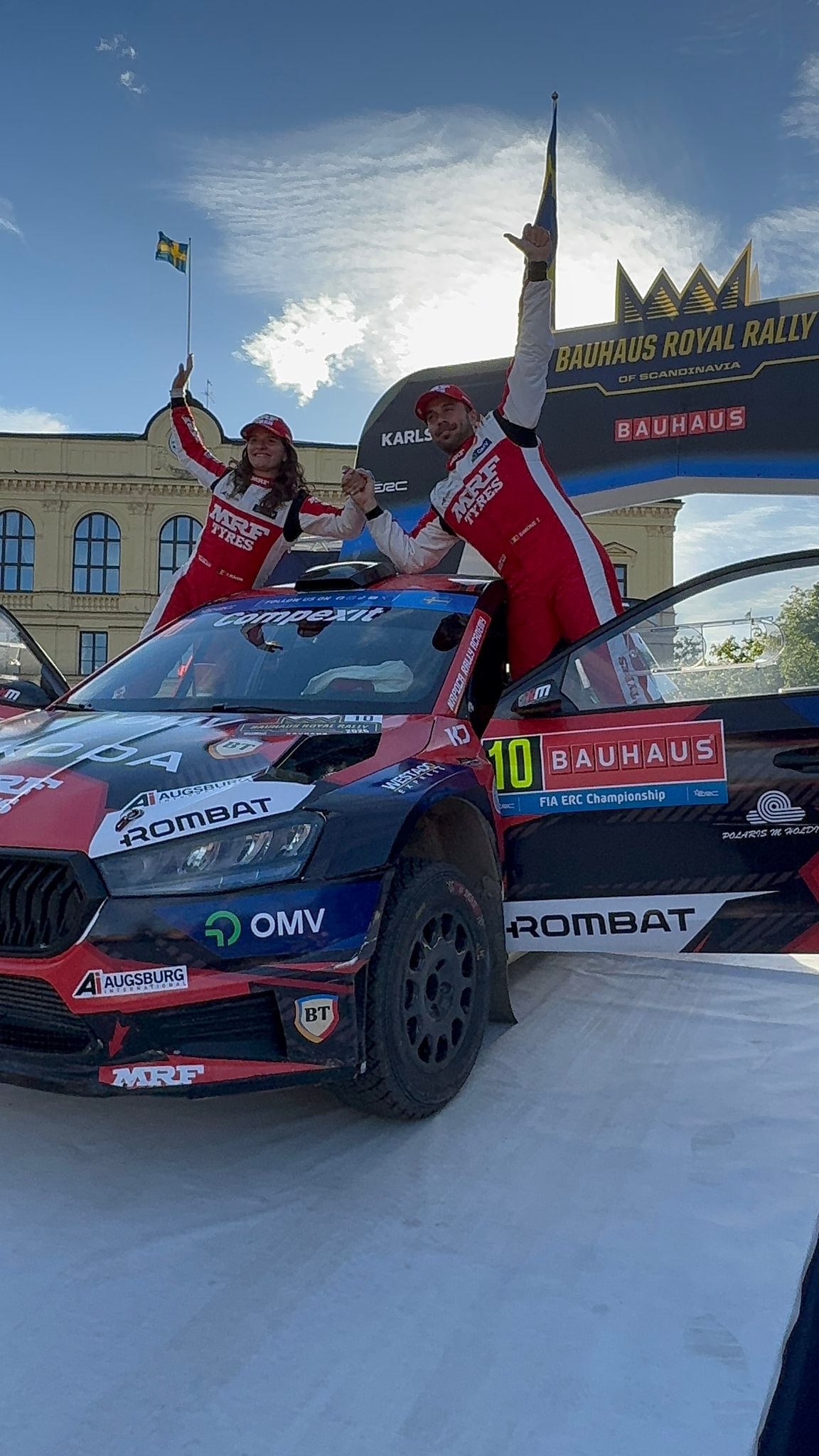Simone Tempestini a revenit spectaculos și a încheiat pe locul 5 în Raliul Scandinaviei
