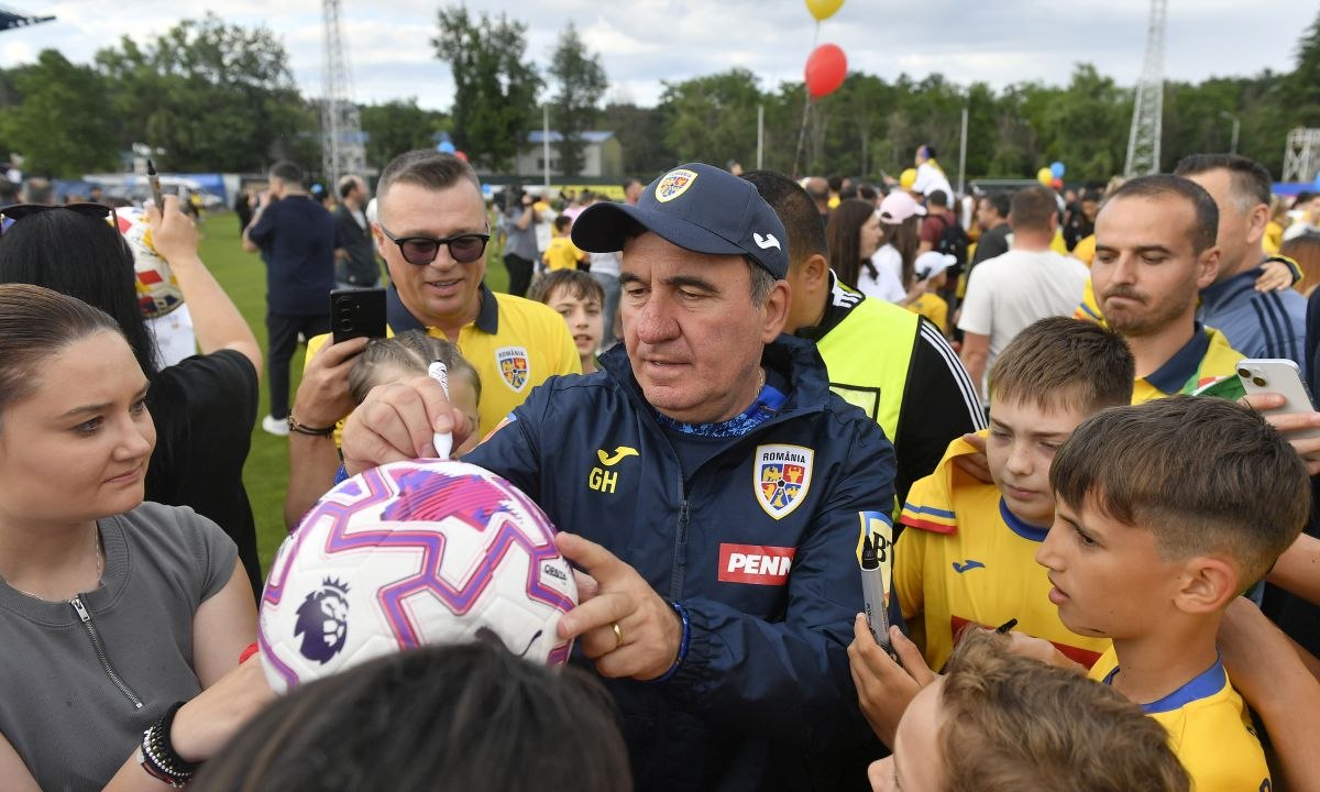 Gică Hagi, înaintea amicalului cu Georgia: „Nu suntem cei mai buni, dar încercăm să devenim”