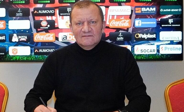 Dorinel Munteanu s-a despărțit de Hermannstadt. Va prelua o formație din Liga 2