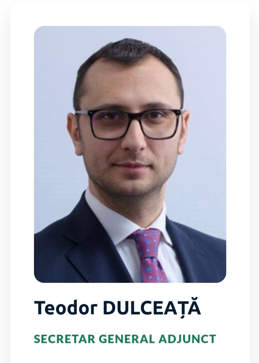 Cine este Teodor Dulceață, propus ministru al Mediului în Guvernul Tomac