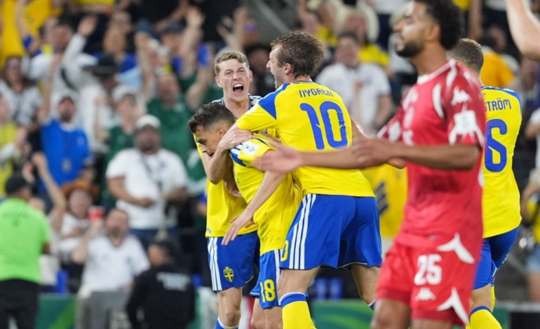 Avertisment pentru România: adversara tricolorilor a început Mondialul cu o victorie categorică. Suedia – Tunisia, 5-1