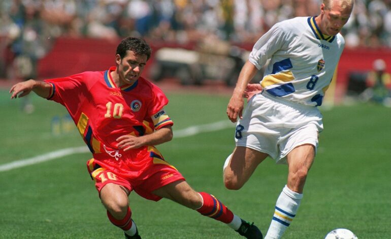 Cum a demolat-o România pe Columbia la Mondialul din ’94. Au trecut 33 de ani de la golul care a făcut planeta să scandeze numele lui Gică Hagi