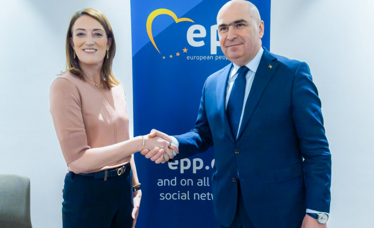 Semnal de la Bruxelles în plină criză politică în România: Mesajul transmis de Roberta Metsola după discuția cu Ilie Bolojan