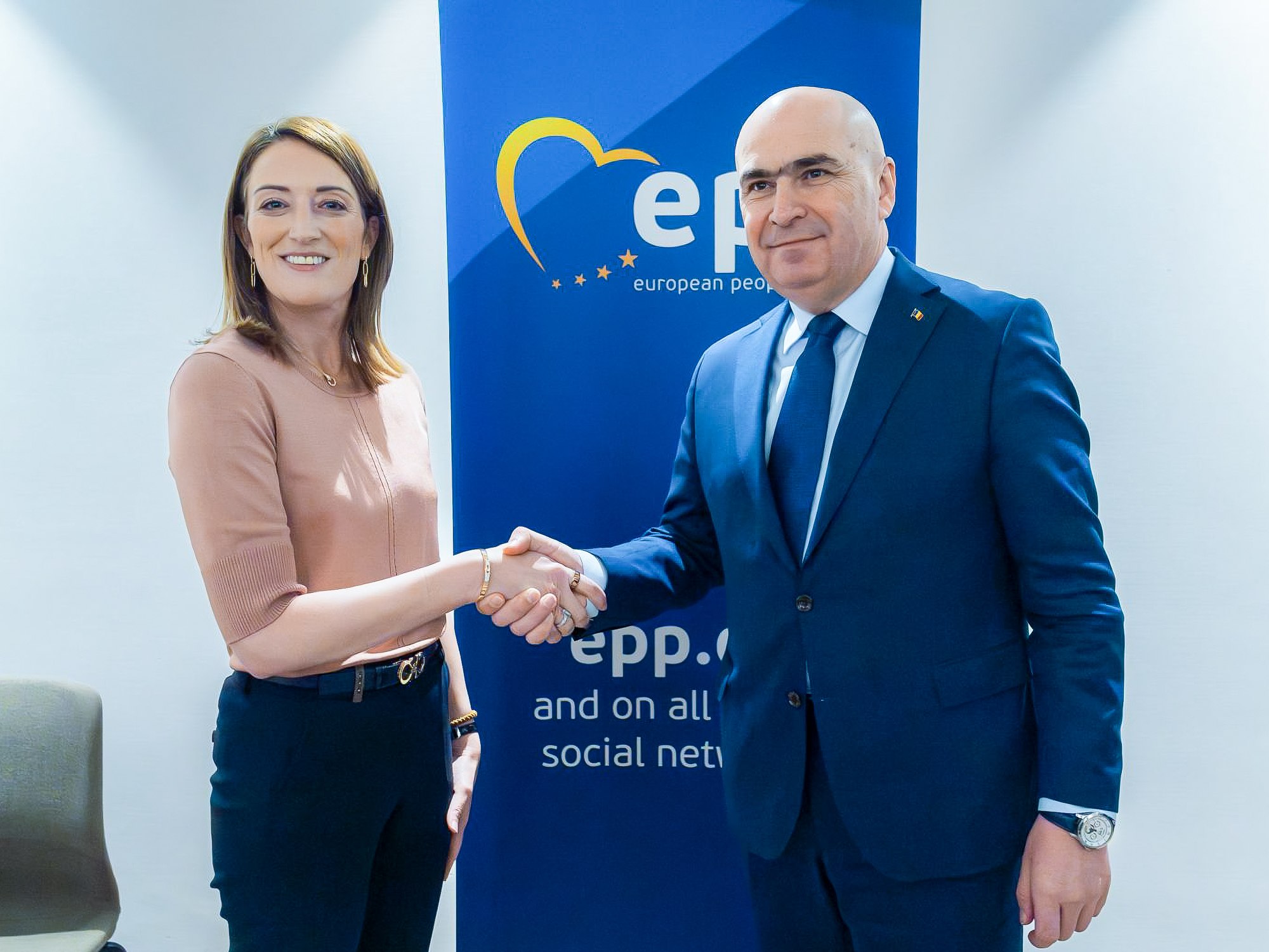 Semnal de la Bruxelles în plină criză politică în România: Mesajul transmis de Roberta Metsola după discuția cu Ilie Bolojan