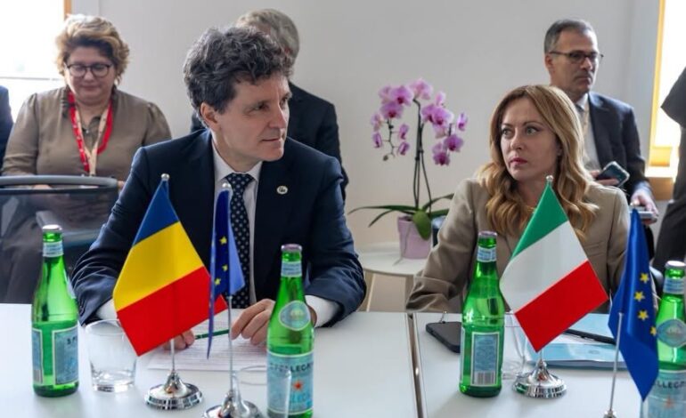 Nicușor Dan la Bruxelles: discuții despre apărarea UE și reuniune comună cu Giorgia Meloni pe tema fondurilor de coeziune