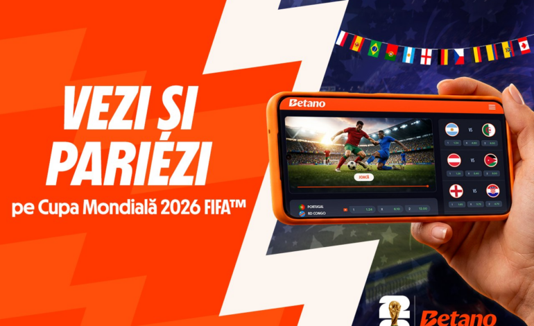 Fotbal în direct pe Betano: Cupa Mondială FIFA 2026™, livestreaming, program meciuri, statistici și pariuri live
