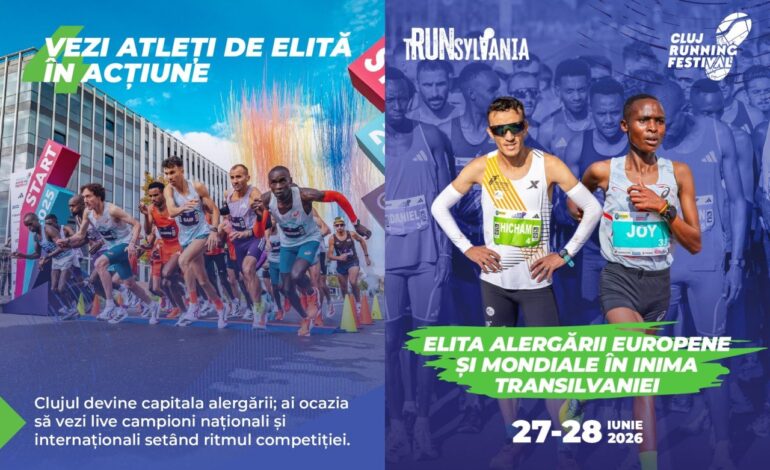Alergători de talie mondială participă la Cluj Running Festival, organizatorii au luat măsuri „anti-caniculă”