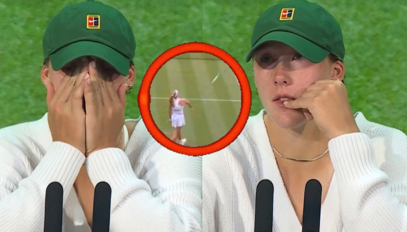 „Regina” de la Roland Garros, criză de nervi după eșcul de la Wimbledon. A aruncat cu racheta spre arbitru și a izbucnit în lacrimi la masa presei