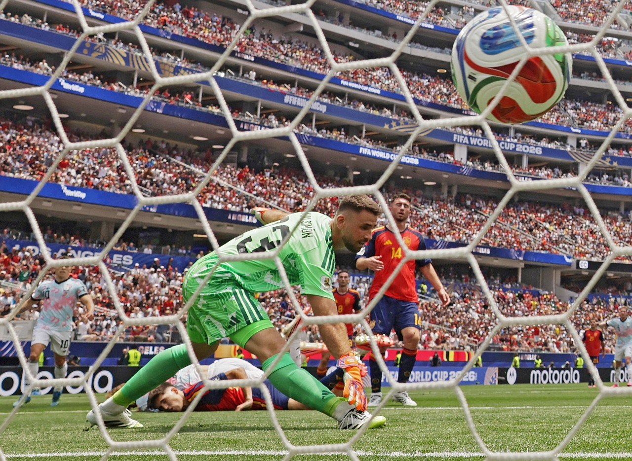 Unai Simon a primit gol în partida cu Belgia, schimbarea lui Courtois, criticată dur