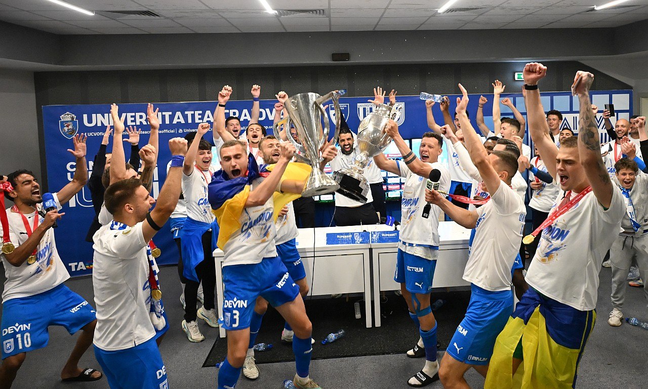 Universitatea Craiova și „U” Cluj deschid balul cu înfruntarea din Supercupa României