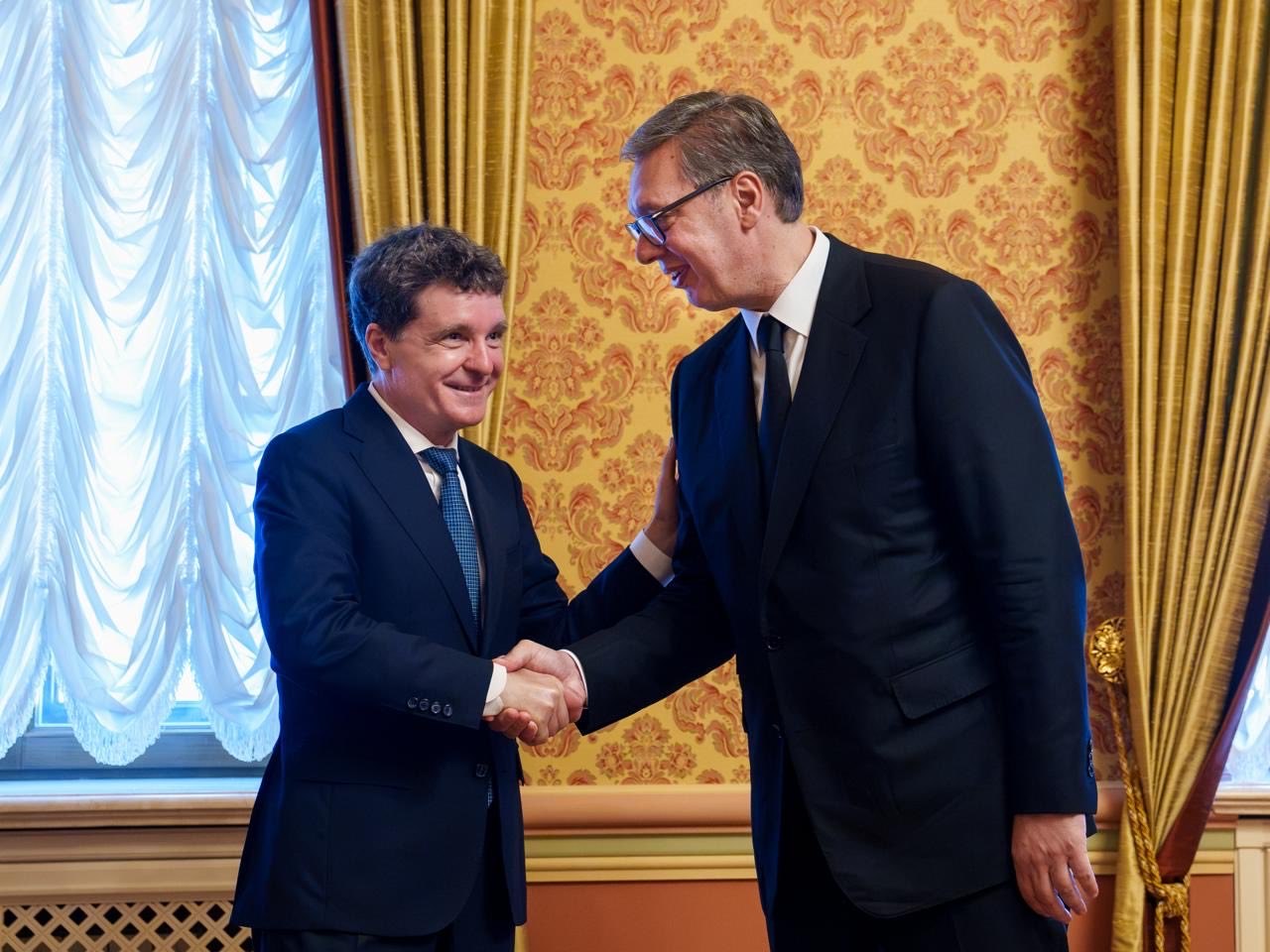 Nicușor Dan, întâlnire cu președintele Serbiei la Kiev. Ce au convenit cei doi șefi de stat