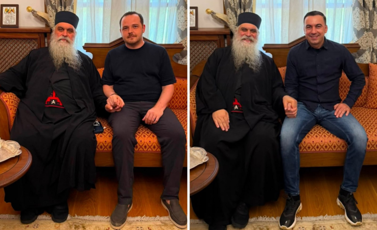 Alexandru Rogobete și Bogdan Ivan, în pelerinaj la Muntele Athos. „România este foarte apreciată în Sfântul Munte”