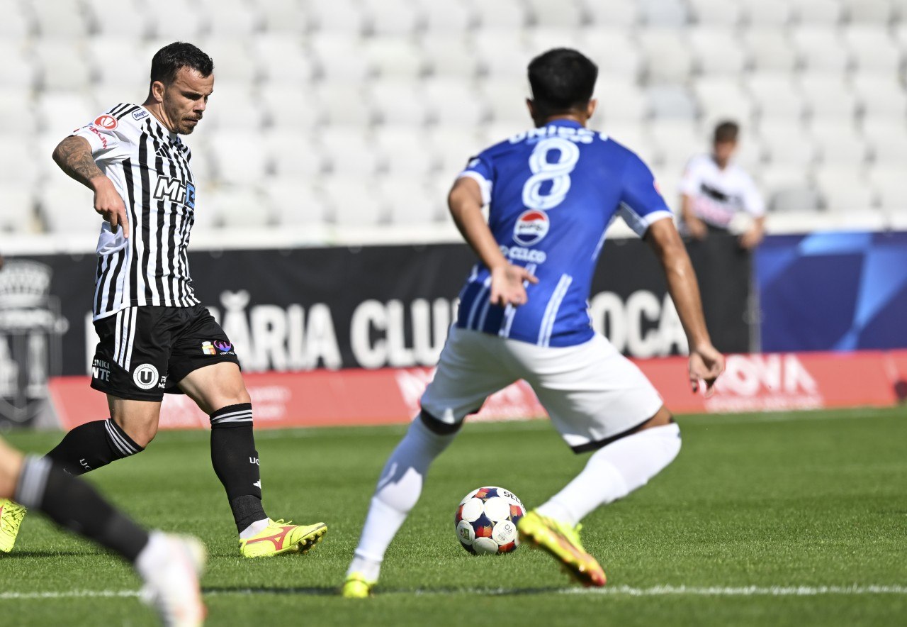 Debut perfect în Superliga pentru „U” Cluj, 2-1 cu Farul Constanța