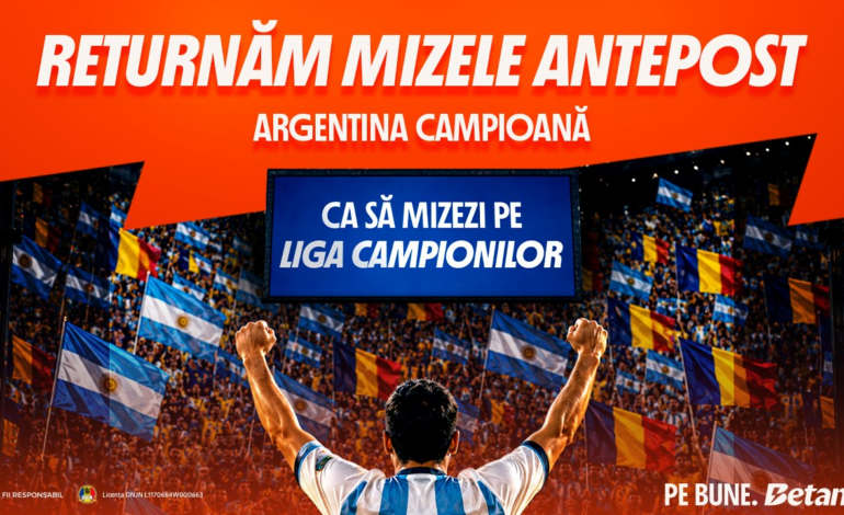 Visul mondial al Argentinei, oprit în finală. Betano răsplătește suporterii care au crezut până la capăt