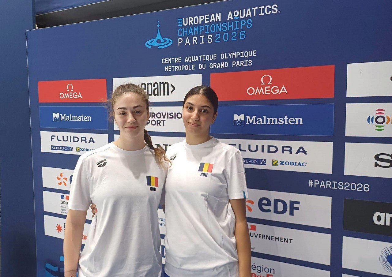România a ocupat locul 7 la Campionatul European de sărituri în apă