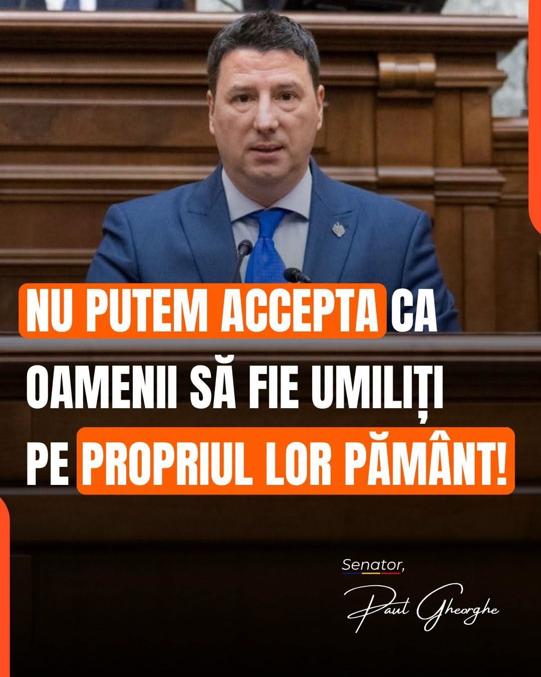 Grupul PACE-Întâi România rămâne la limita supraviețuirii în Senat, după ce parlamentarul Paul Gheorghe a trecut la AUR