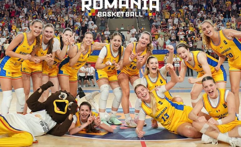 România a pierdut finala CE U18 de baschet de la Tulcea, dar a promovat în elită