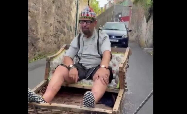 Piedone critică, de pe sanie, în plină vară, măsurile pe energie: „Bolojane, România are nevoie de electricitate, nu de explicații la lumânare”