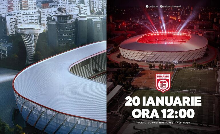 Stadionul Dinamo întârzie 2–3 luni. Rareș Hopincă: „Nu avem motive de panică”