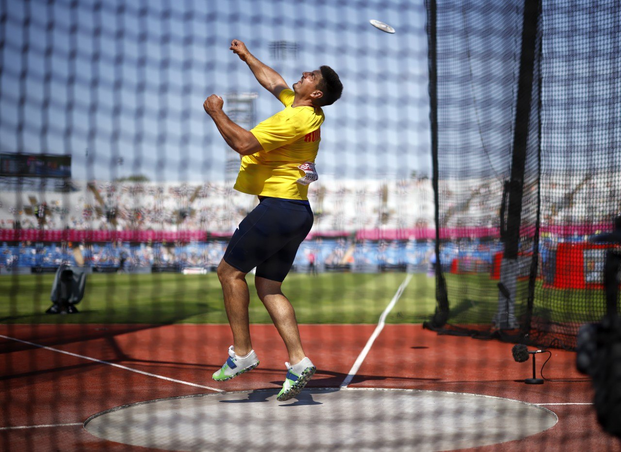 Aruncătorul de disc Alin Firfirică a ocupat locul 14 la Campionatul European