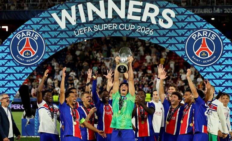 PSG a intrat în clubul echipelor care au câștigat de două ori Supercupa Europei