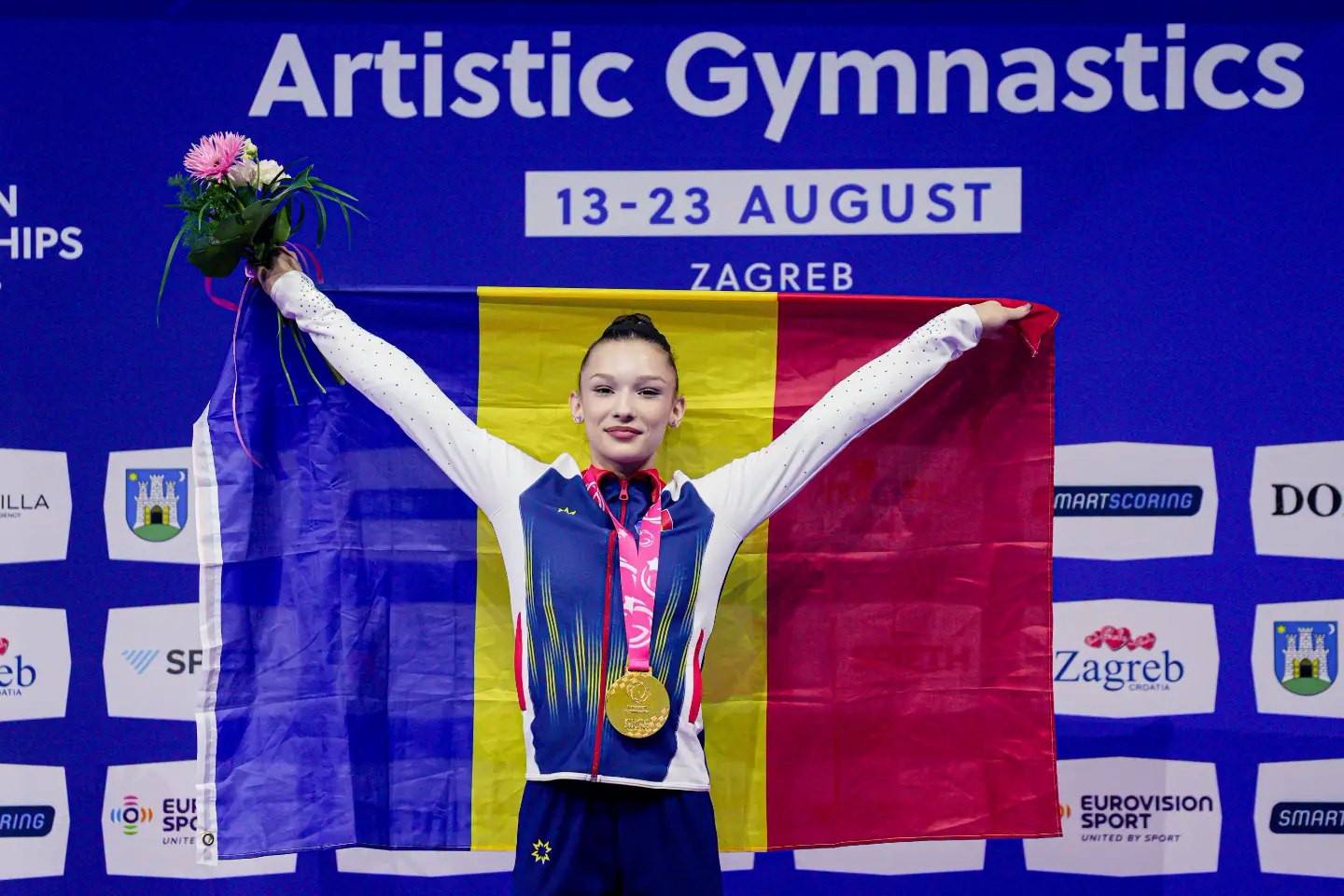 Aniela Tudor a salvat onoarea gimnasticii artistice din România