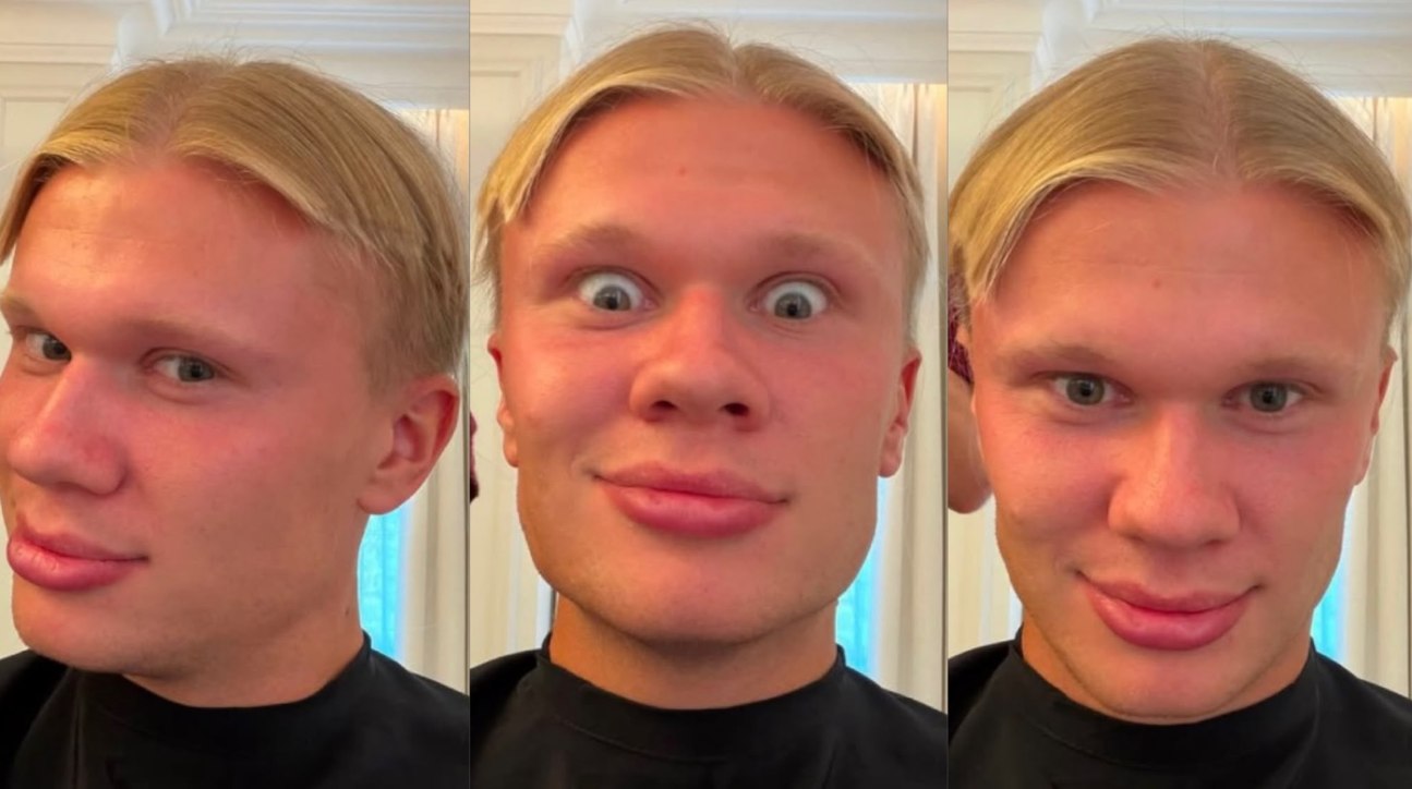 Haaland, transformare radicală de look: și-a tăiat celebrele plete. Reacția savuroasă a lui Ibrahimovic: „Ai pierdut vreun pariu?”