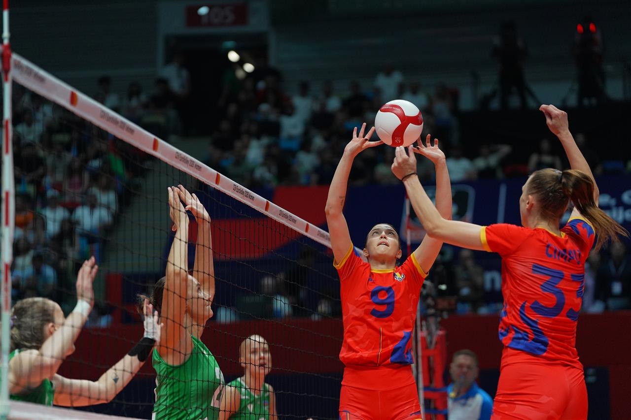 România a pierdut din nou cu 2-3 la europenele feminine de volei