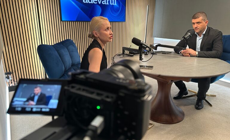 Cât de sigur este USR de colaborarea cu Bolojan. Radu Miruță, la „Interviurile Adevărul”: „Pot să fiu sigur doar de mine”