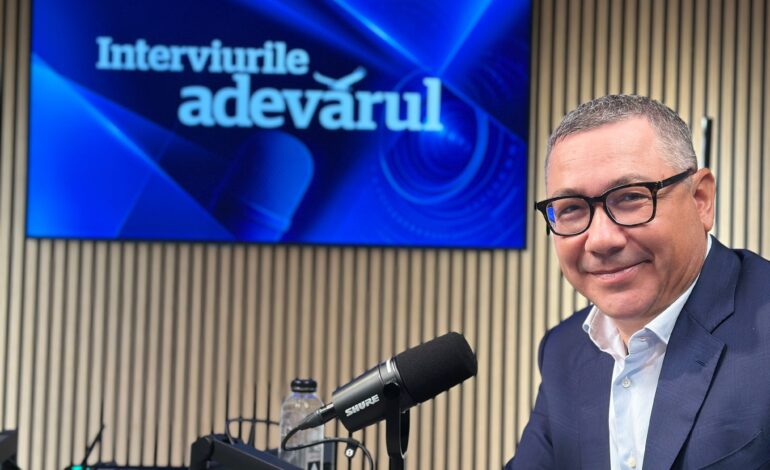 Victor Ponta, la „Interviurile Adevărul”, despre întârzierea formării Guvernului: „Cât mai putem ține România pe perfuzii?”