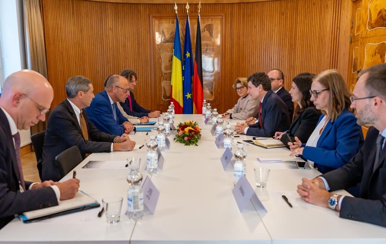 Președintele Nicușor Dan, discuții bilaterale cu Friedrich Merz. România cere consolidarea Flancului Estic al NATO