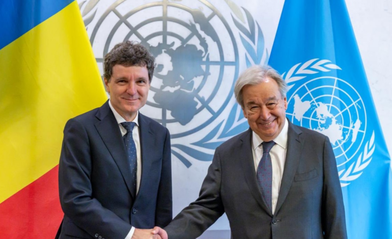 Nicușor Dan s-a întâlnit cu secretarul general al ONU înainte de Adunarea Generală. Despre ce au discutat