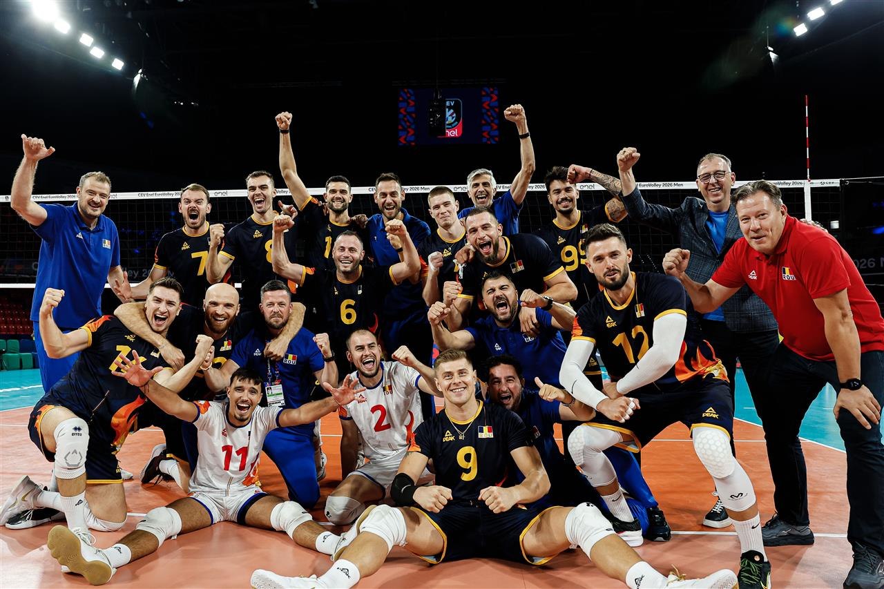 Voleibaliștii români au fost regii Europei, iar acum performează din nou
