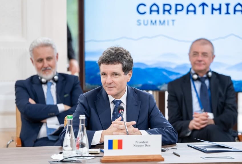 Nicușor Dan, mesaj de la Summitul pentru Integrarea Carpatică: România își consolidează rolul în cooperarea regională