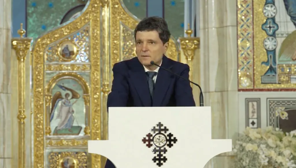 Nicușor Dan, discurs despre „naționalismul sănătos”, în Catedrala Mântuirii Neamului, în fața tinerilor ortodocși: „Spațiul public e dominat de defetiști și demagogi”