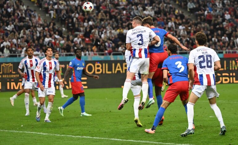 FCSB a câștigat cu Oțelul Galați, Laurențiu Reghecampf a trecut cu bine de primul hop
