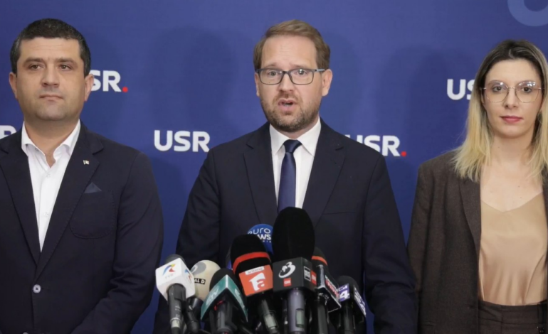 USR i-a spus lui Luca Niculescu că nu votează un guvern din care va face parte PSD. Fritz: „Nouă nu ne este teamă de votul românilor”