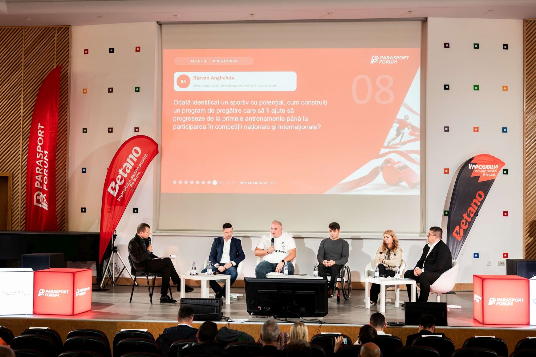PARASPORT FORUM, inițiativa națională susținută de Betano pentru dezvoltarea bazei de antrenori din sportul paralimpic