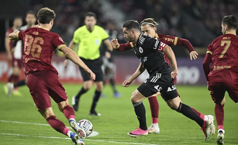 „U” a câștigat „Derby-ul Clujului” cu CFR, Dinamo a făcut scor cu Chindia